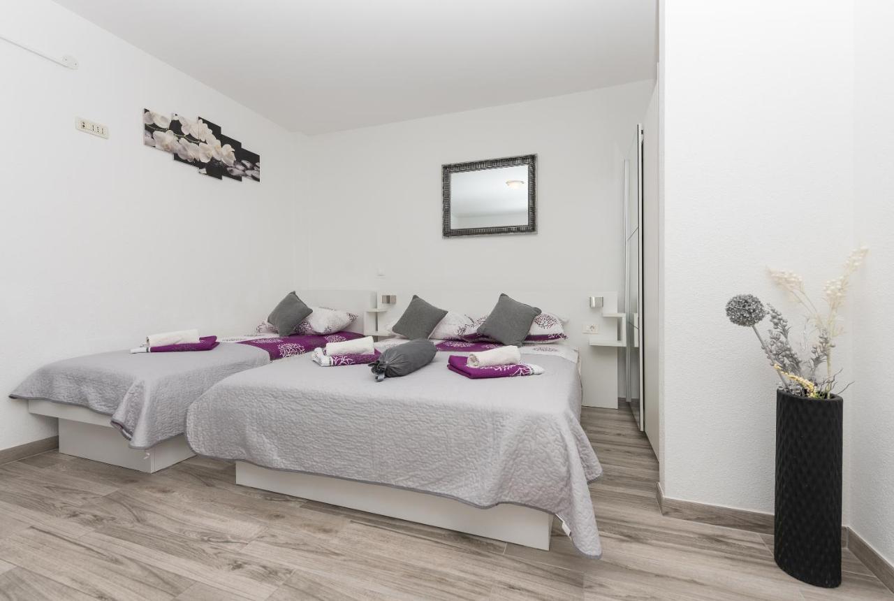 Apartmani Franko Baška Voda Eksteriør bilde