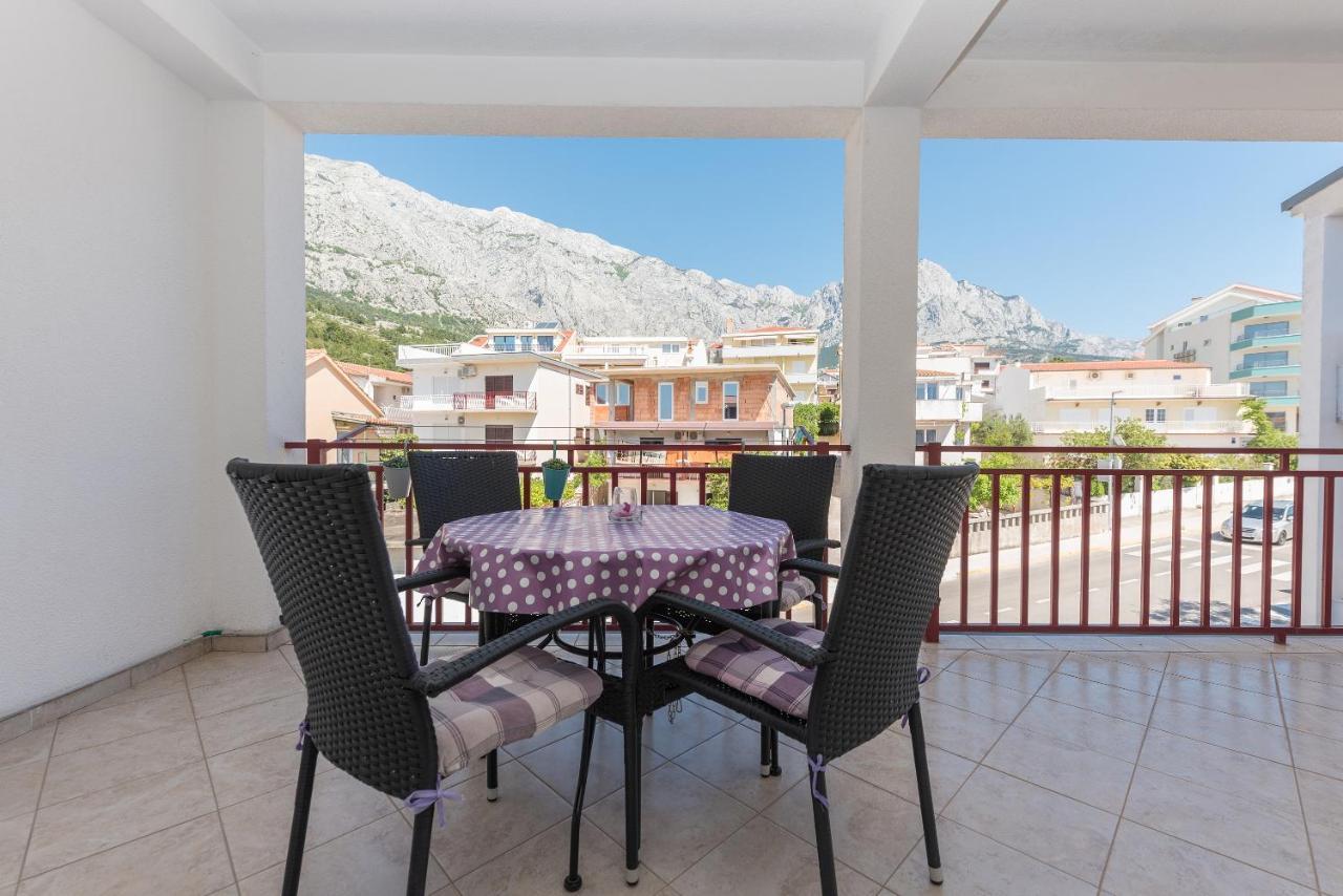 Apartmani Franko Baška Voda Eksteriør bilde