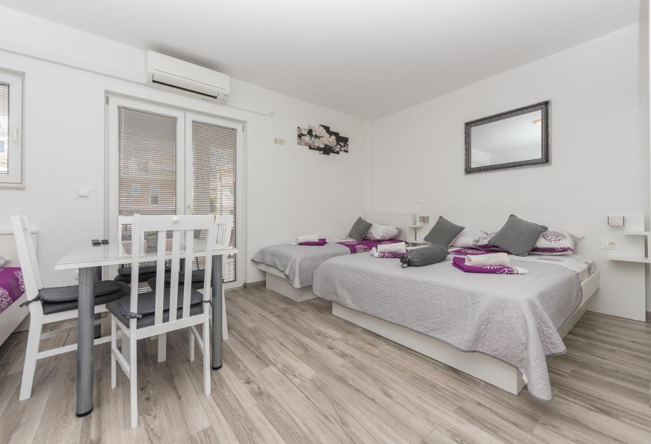 Apartmani Franko Baška Voda Eksteriør bilde