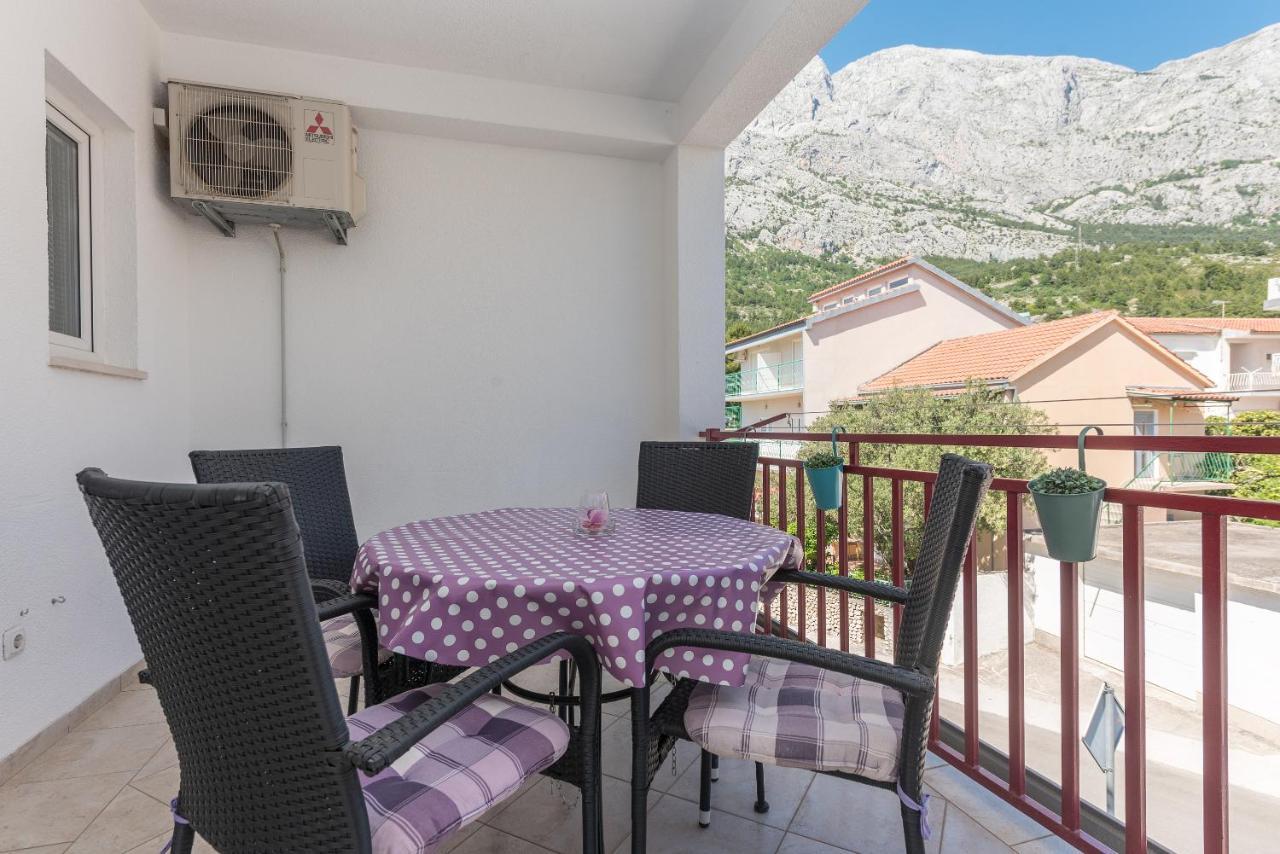Apartmani Franko Baška Voda Eksteriør bilde
