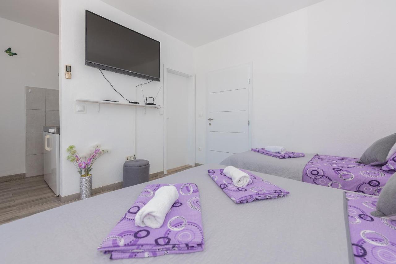 Apartmani Franko Baška Voda Eksteriør bilde