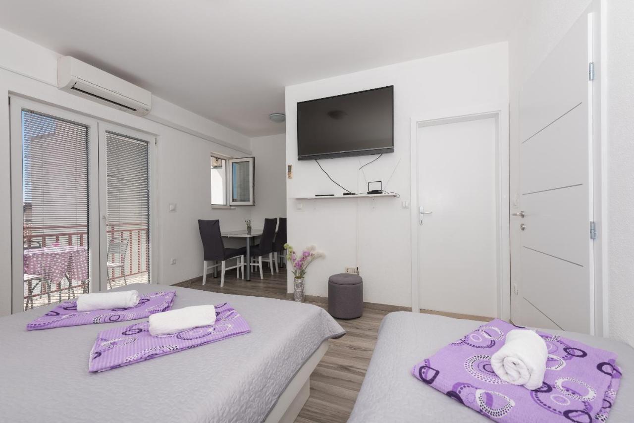 Apartmani Franko Baška Voda Eksteriør bilde